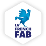 Logo hexagone french fab